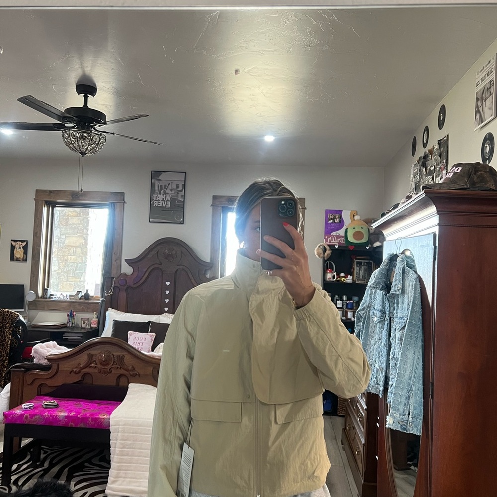 Lululemon Lightweight Cream Jacket